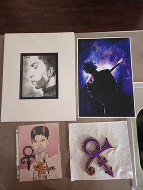 Prince-inspired Home Art Prints and Symbol Décor - Original Prints